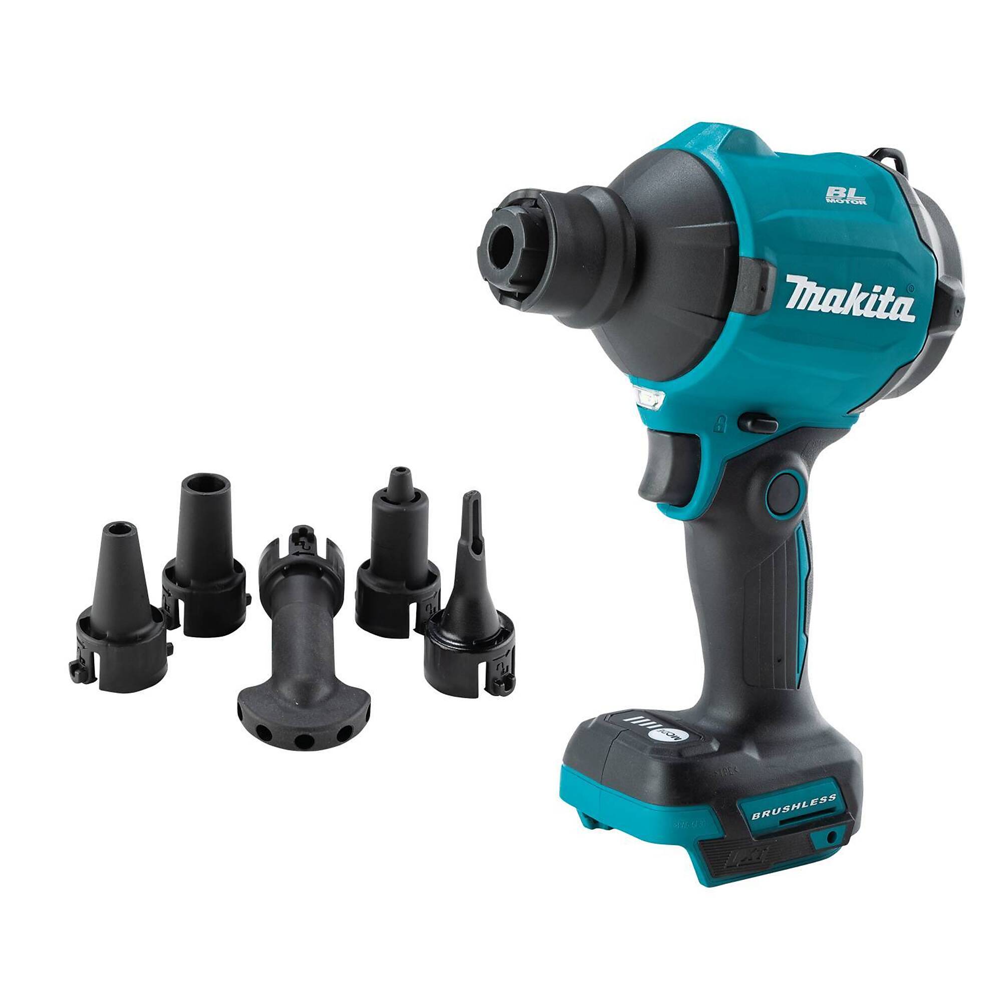 Makita® 18V LXT® Brushless High-Speed Blower/Inflator, Model# XSA01Z